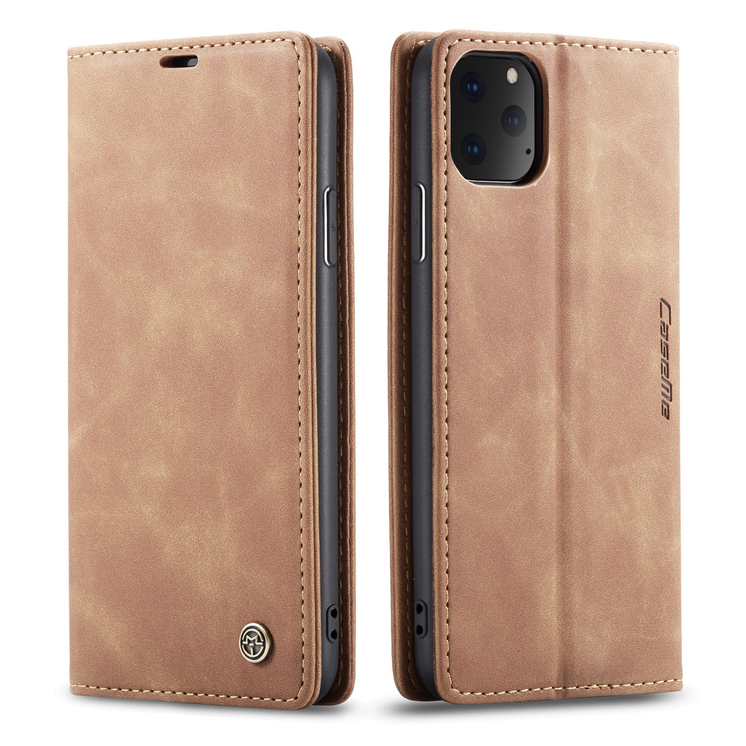 JMT-965706 Flip Phone Case for iPhone Models with PU and TPU Material
