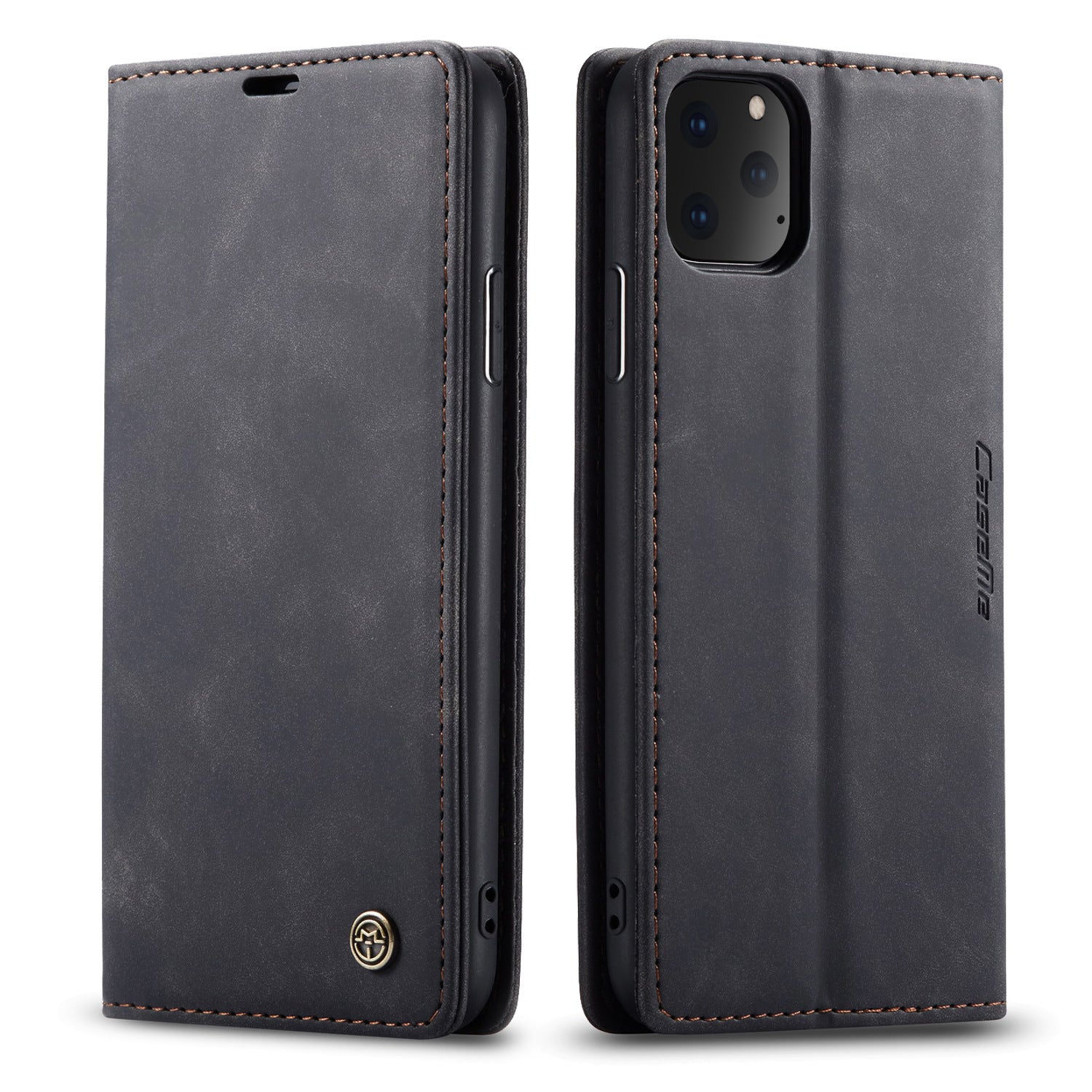 JMT-965706 Flip Phone Case for iPhone Models with PU and TPU Material