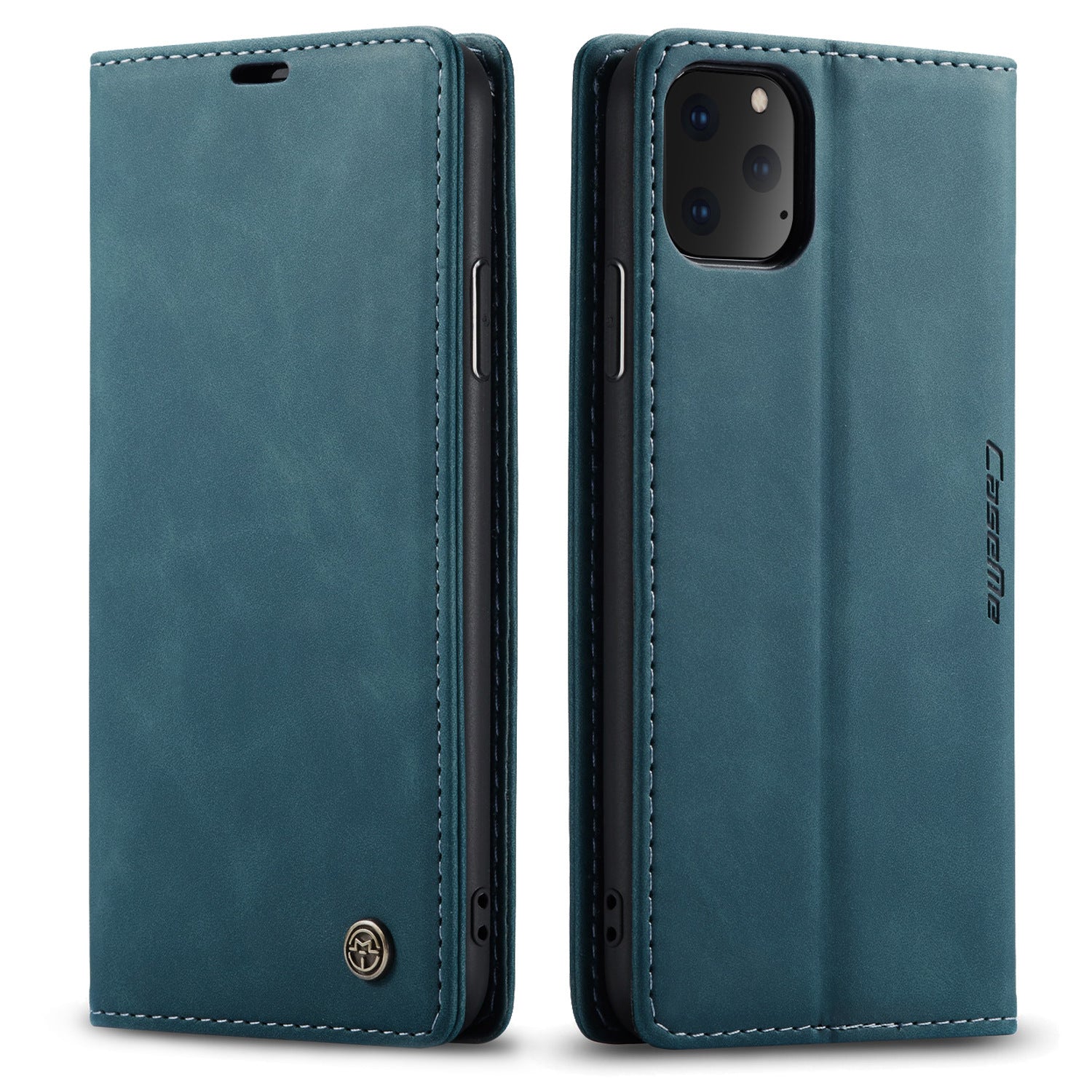 JMT-965706 Flip Phone Case for iPhone Models with PU and TPU Material