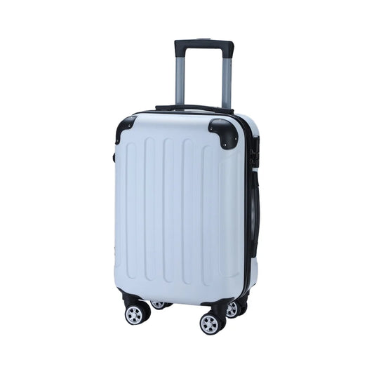 JMT-966218 3-Piece Soft Luggage Set with Tote Bag and Zipper Pouch for Travel