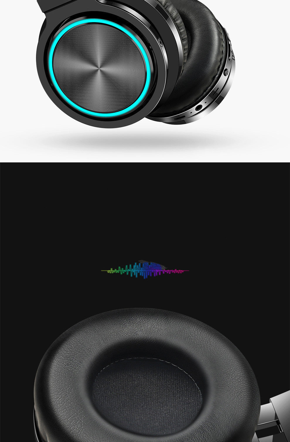 JMT-966666 Wireless Folding Bluetooth Headset with Card Plug-in Support - Available in Black, Red/Black, White/Grey