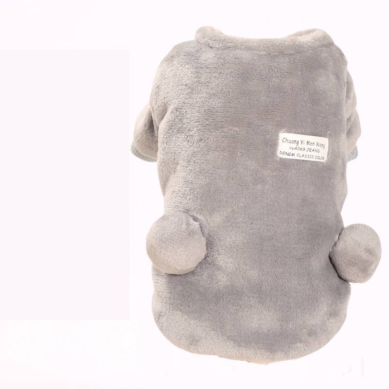 JMT-966794 Cozy Polka Dot Cotton Padded Coat for Small Dogs in Multiple Sizes