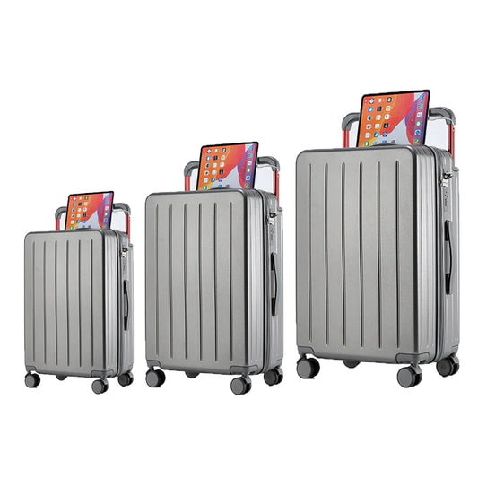 JMT-967370 Custom Anti-lock Braking System 3-Piece Suitcase Travel Bag Set