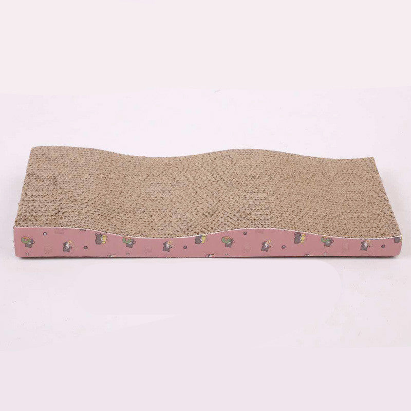 JMT-967498 Corrugated Cat Scratch Board with Catnip - Multiple Fun Shapes for Claw Maintenance
