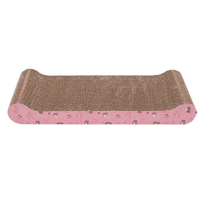 JMT-967498 Corrugated Cat Scratch Board with Catnip - Multiple Fun Shapes for Claw Maintenance