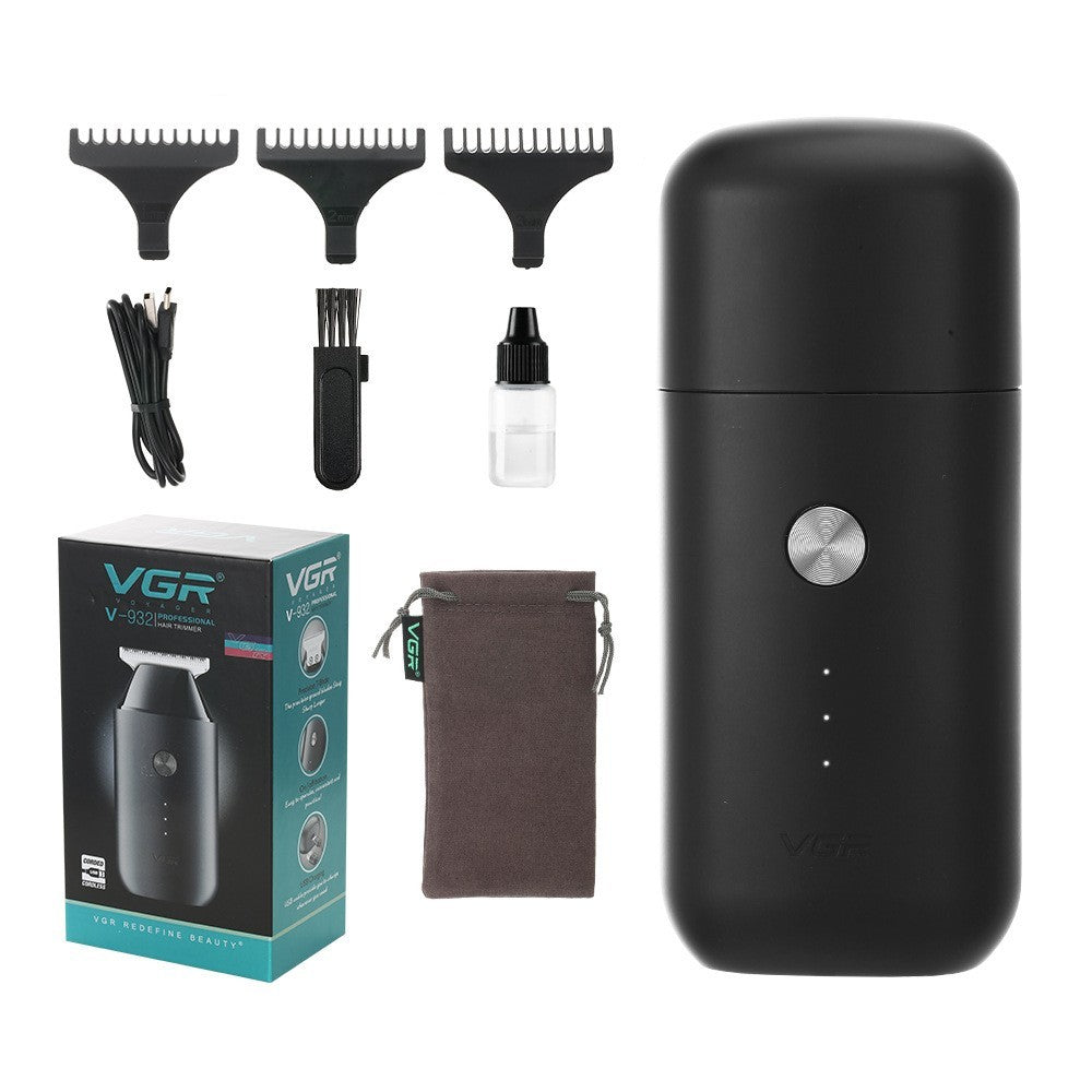 JMT-967562 USB Rechargeable Portable Hair Clipper with Stainless Steel Blade and Accessories