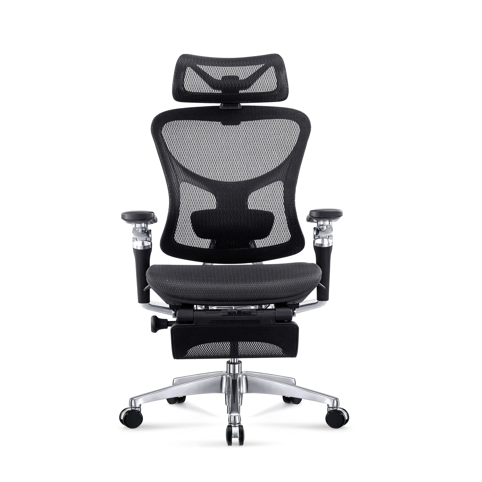JMT-968074 Ergonomic High Back Mesh Office Chair with Adjustable Armrests and Swivel Base