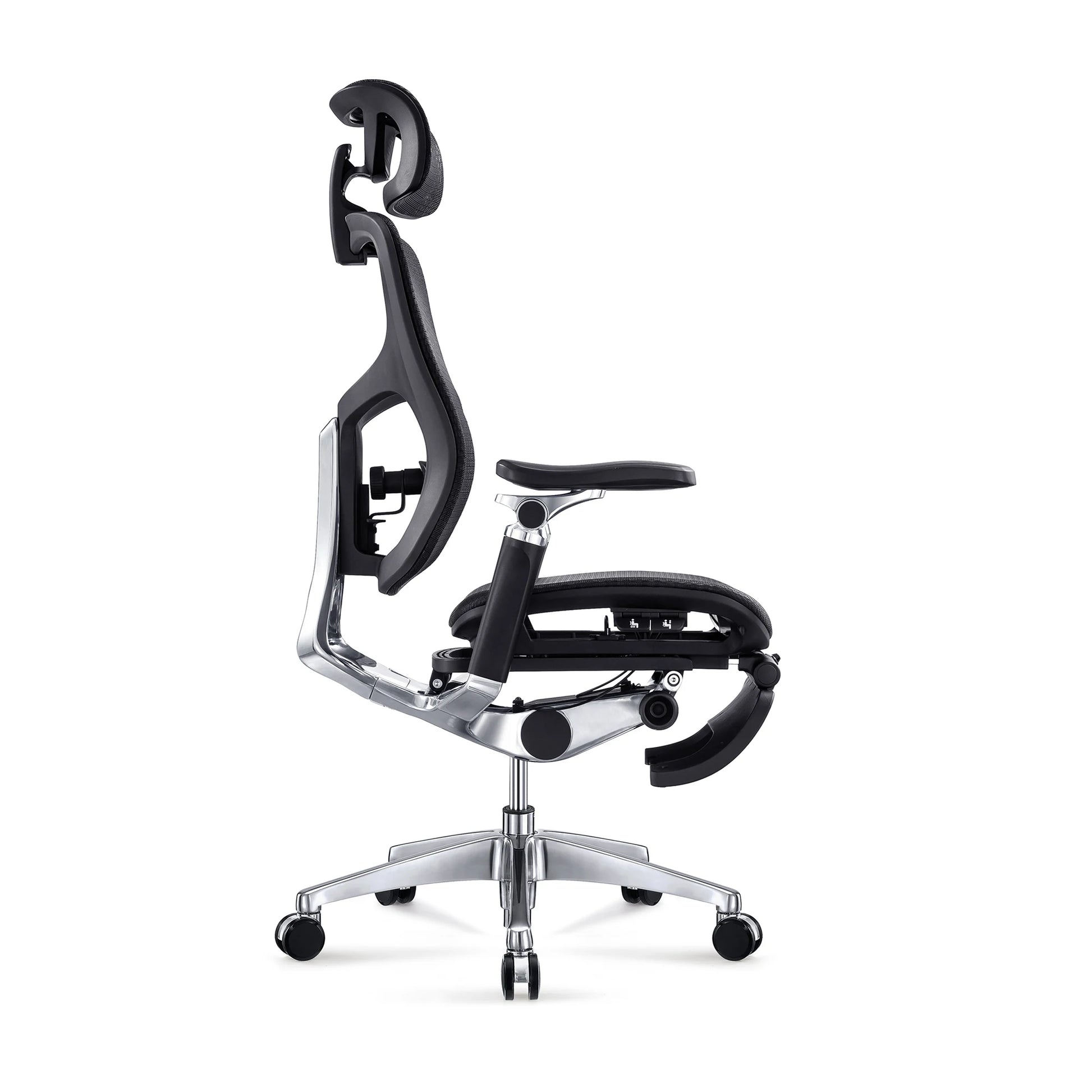 JMT-968074 Ergonomic High Back Mesh Office Chair with Adjustable Armrests and Swivel Base