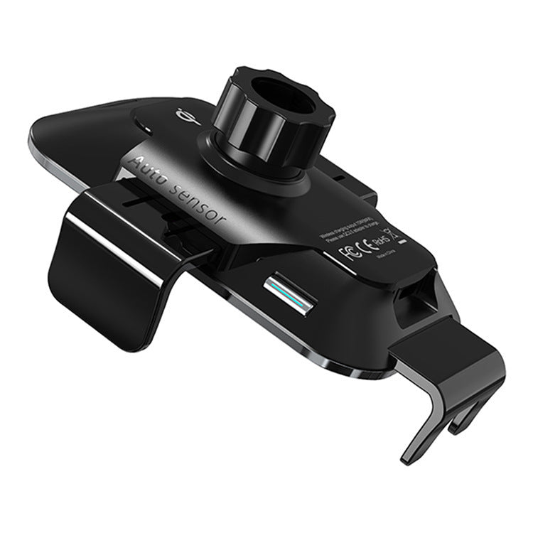 JMT-968330 Wireless Fast Charging Car Air Outlet Holder with Intelligent Metal Detection