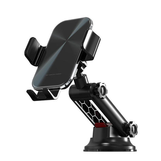 JMT-968330 Wireless Fast Charging Car Air Outlet Holder with Intelligent Metal Detection