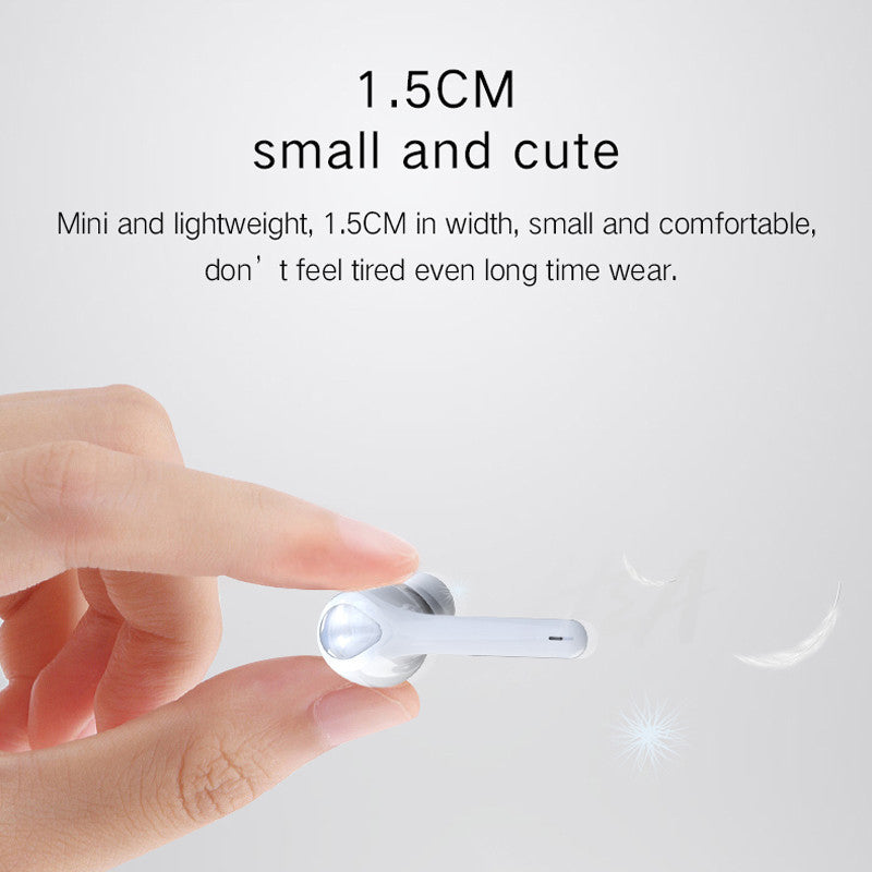 JMT-968458 Bluetooth Wireless In-Ear Headset with Noise Reduction and Binaural Connection, 8 Hours Playback Time