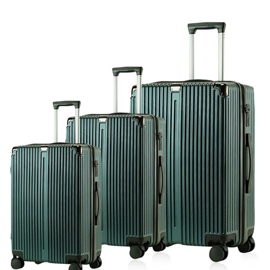 JMT-968522 20 Inch and 24 Inch Wheeled Luggage Set for Travel - 3 Piece Cabin Suitcase Collection
