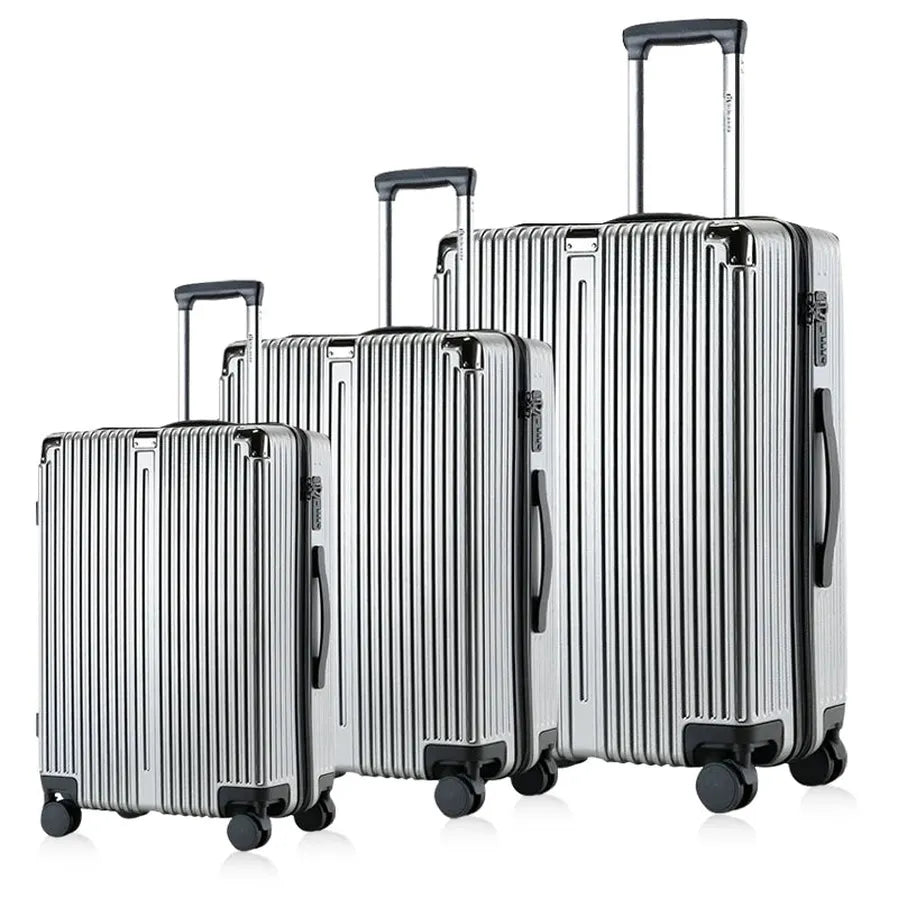 JMT-968522 20 Inch and 24 Inch Wheeled Luggage Set for Travel - 3 Piece Cabin Suitcase Collection