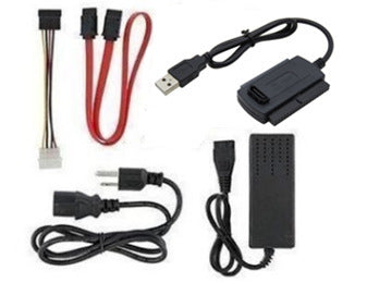 JMT-968650 USB to IDE SATA Adapter Cable - 45cm Length, Multiple Standard Compatibility