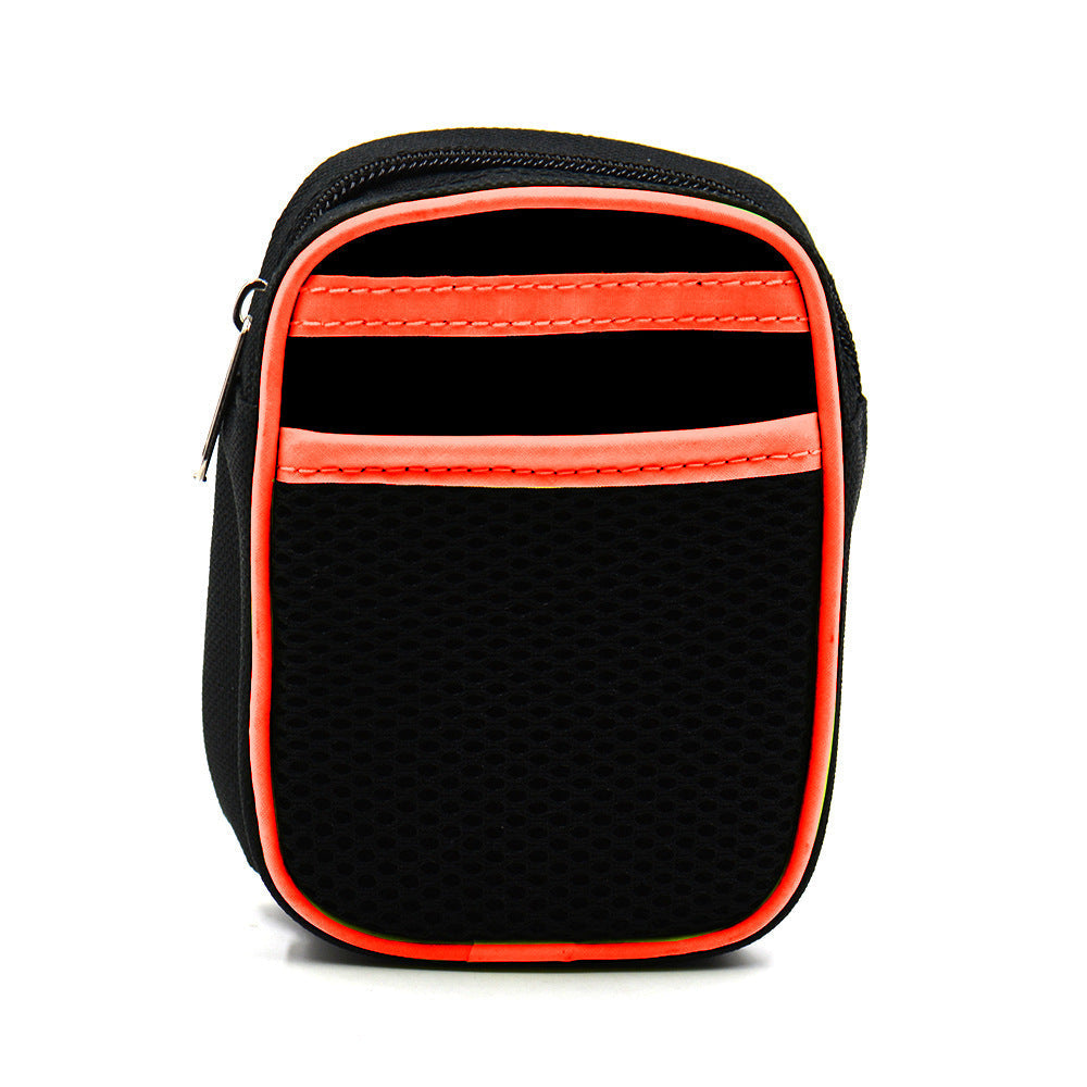 JMT-968970 Reflective Nylon Pet Traction Set in Orange - Adjustable Length 125-210cm & Waist 78-110cm