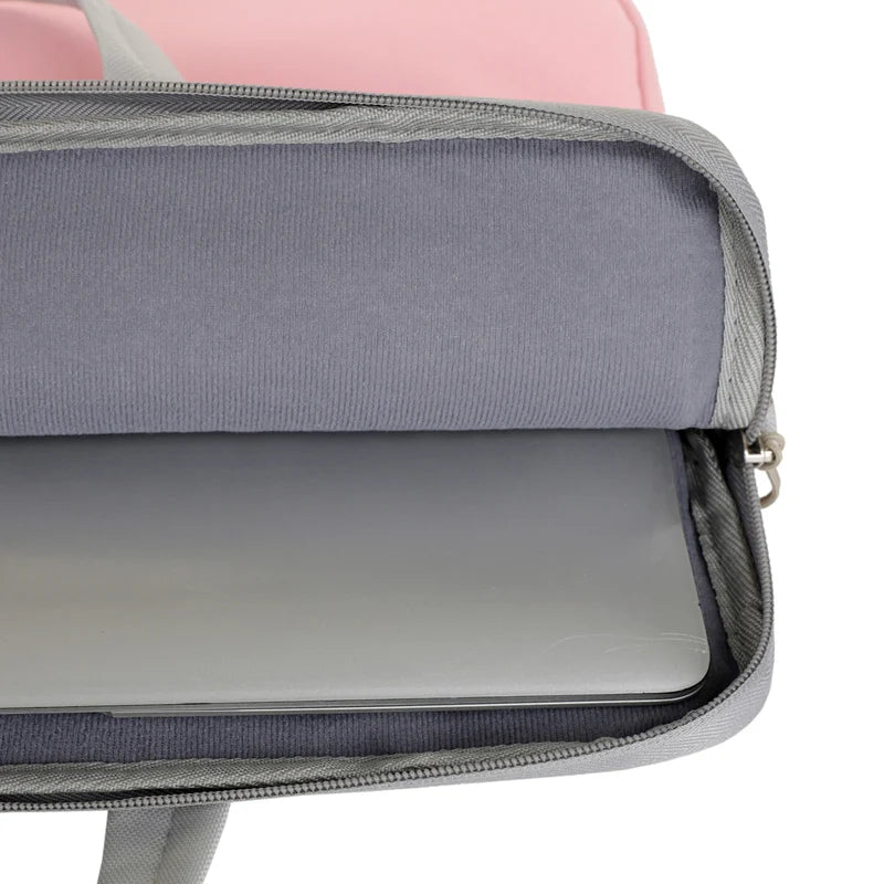 JMT-969290 Waterproof and Shockproof Laptop Sleeve Bag with Hidden Handle in Multiple Sizes, Made from Waterproof Oxford Material