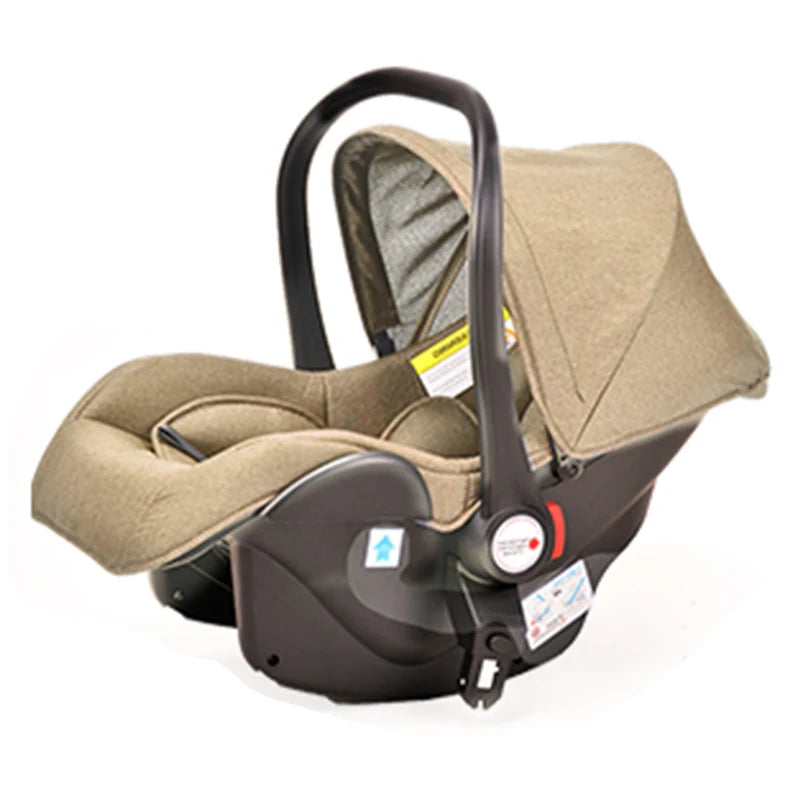 JMT-969482 3 in 1 Foldable Aluminium Alloy Stroller with Car Seat - Lightweight Travel Pram for Newborns