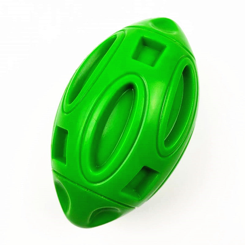 JMT-969610 Durable Rubber Puppy Chew Ball with Squeaker for Aggressive Chewers - Ideal for Medium and Large Dogs