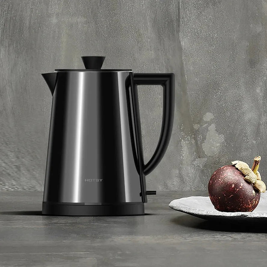JMT-969738 Double Wall Stainless Steel Electric Kettle 2L with Keep Warm and Reheat Function