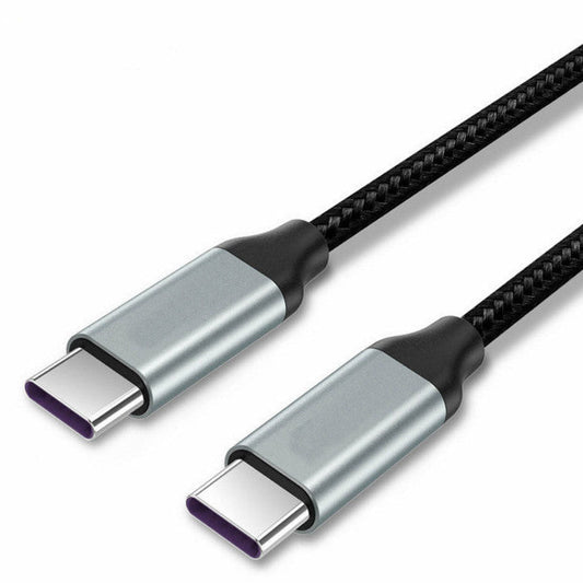 JMT-969802 1m Type C Fast PD Charging Cable - Integrated Plug, White