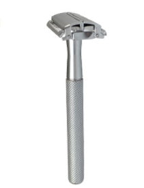 JMT-969866 Durable Manual Shaver with 10 Double-Sided Blades, Zinc Alloy Cutter Head and Copper Handle