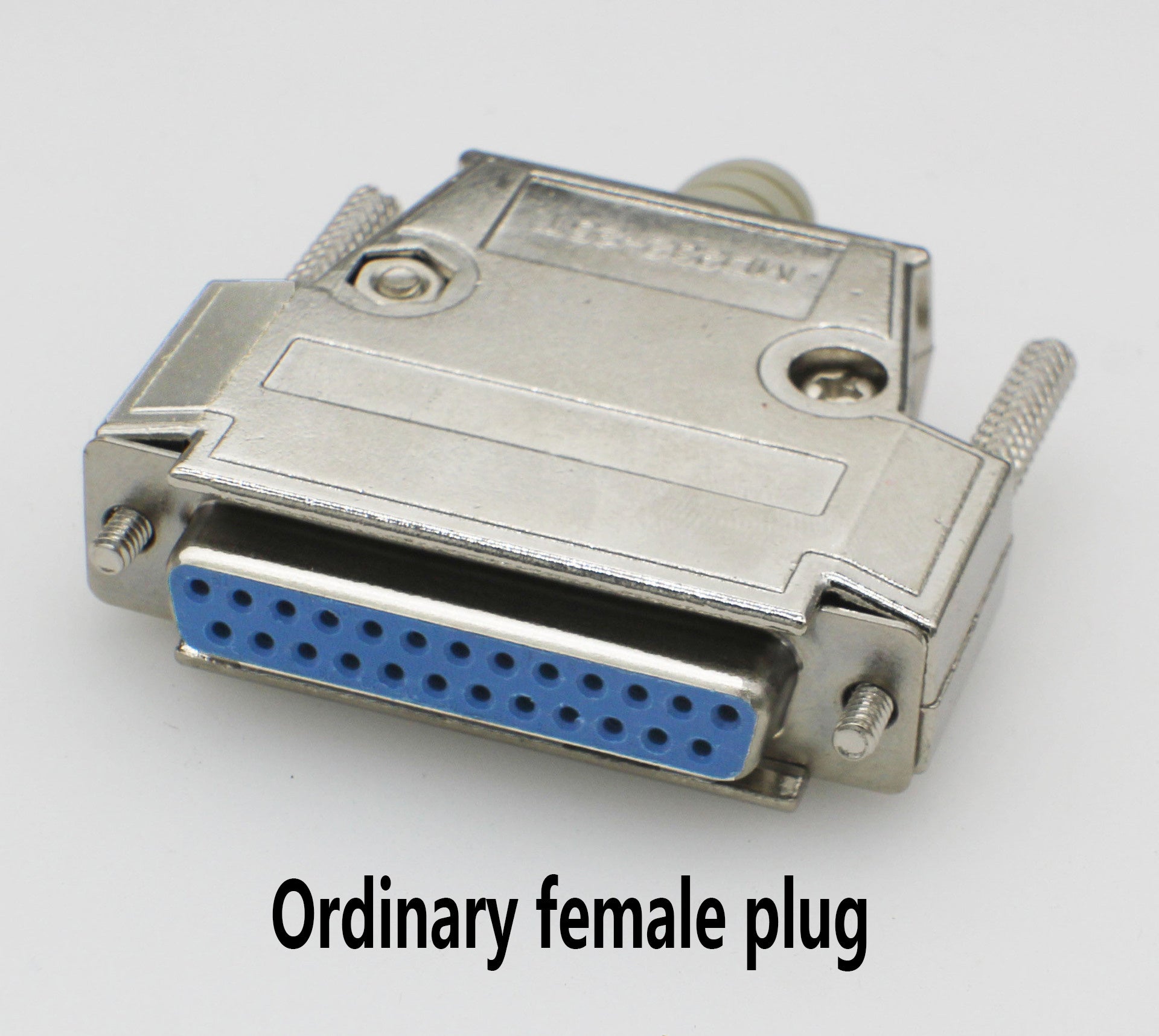 JMT-969930 Industrial-Grade DB25 Male and Female Connector, Gold-Plated, Metal Shielding, 25-Pin Dual Row Plug/Socket