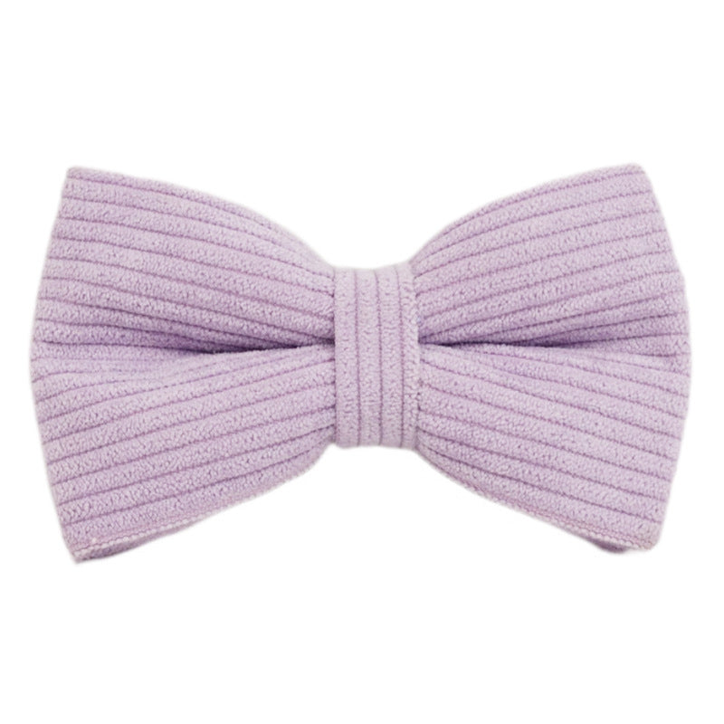 JMT-970122 Soft Fabric Velvet Dog Collar with Accessories for XS to XL Sizes