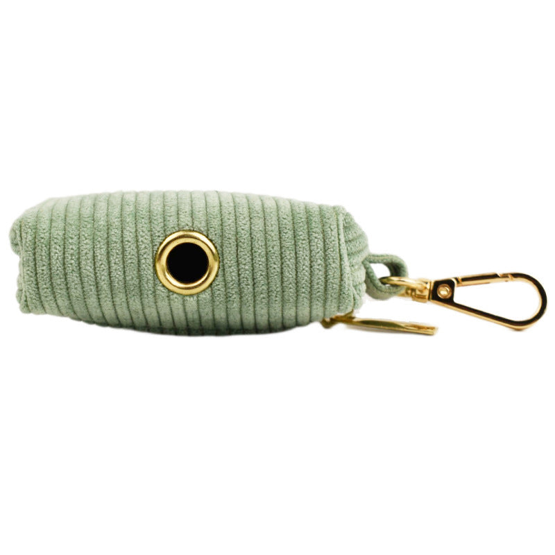 JMT-970122 Soft Fabric Velvet Dog Collar with Accessories for XS to XL Sizes