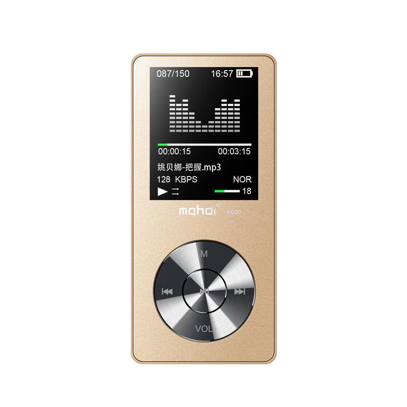 JMT-970442 Lossless MP3 Music Player with Recording, 2.8-Inch Screen, Multi-Language Support, and 128GB TF Card Capability