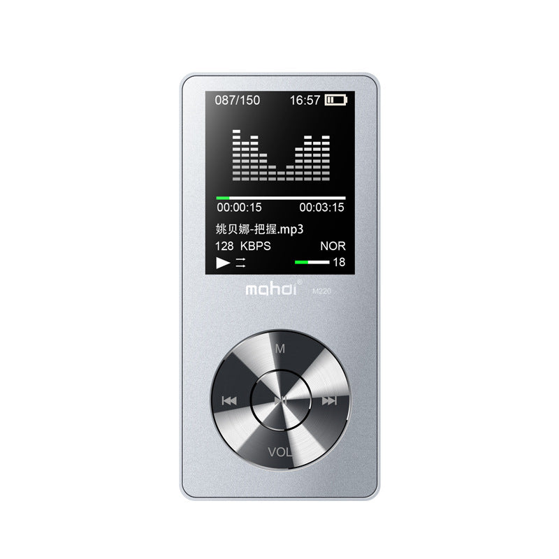 JMT-970442 Lossless MP3 Music Player with Recording, 2.8-Inch Screen, Multi-Language Support, and 128GB TF Card Capability
