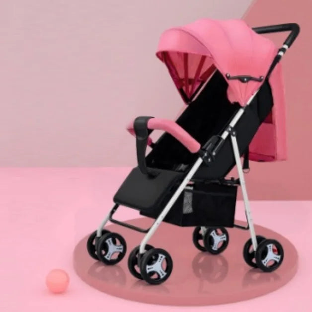 JMT-970634 Portable Baby Stroller with Convenient Cup Holder and Soft Cotton Seat Pad