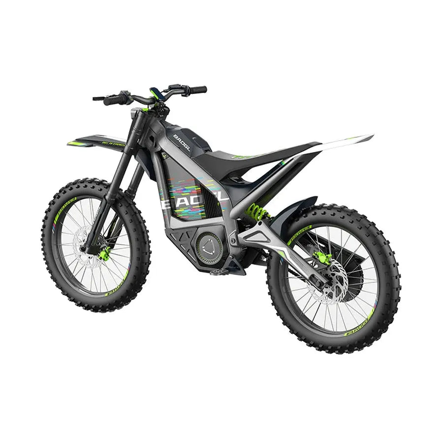 JMT-970698 72V Electric Dirt Bike for Adults with Full Suspension Off-Road Capability , Top Speed 27.9 mph