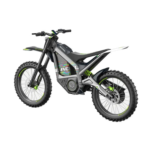 JMT-970698 72V Electric Dirt Bike for Adults with Full Suspension Off-Road Capability , Top Speed 27.9 mph