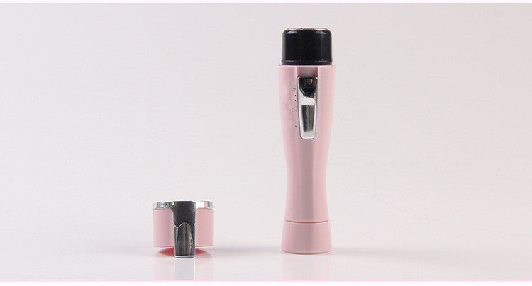 JMT-971018 Electric Mini Shaver for Smooth Hair Removal – Pink Stainless Steel Blade with ABS Body