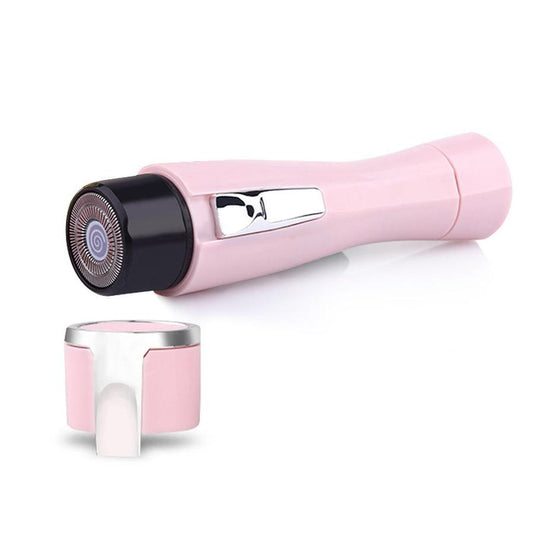 JMT-971018 Electric Mini Shaver for Smooth Hair Removal – Pink Stainless Steel Blade with ABS Body