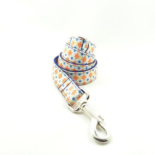 JMT-971274 Adjustable Polyester Dog Collar & Leash Set for Pets