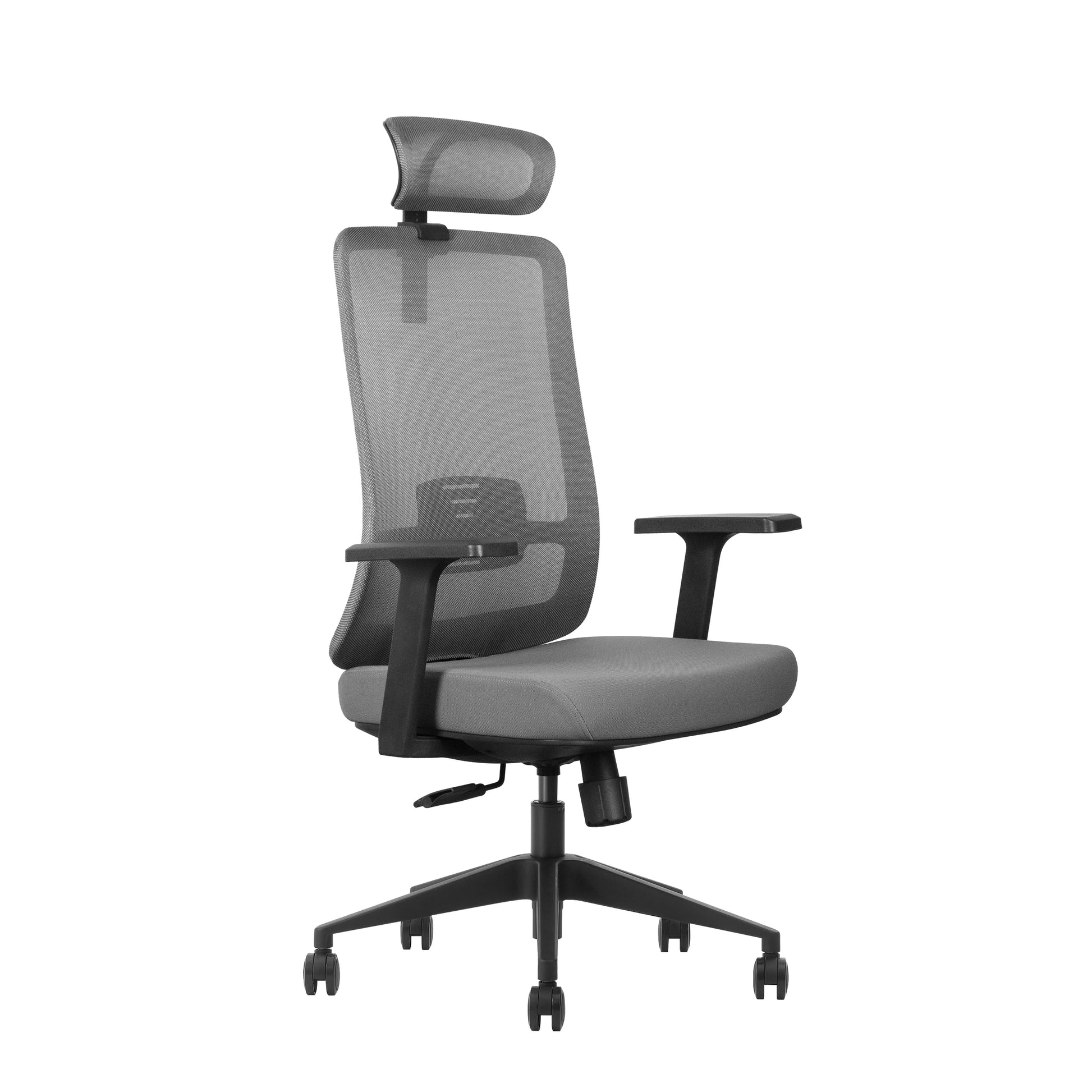JMT-971530 Ergonomic Adjustable Office Chair with Mesh Backrest, Headrest, and Lumbar Support for Comfortable Seating