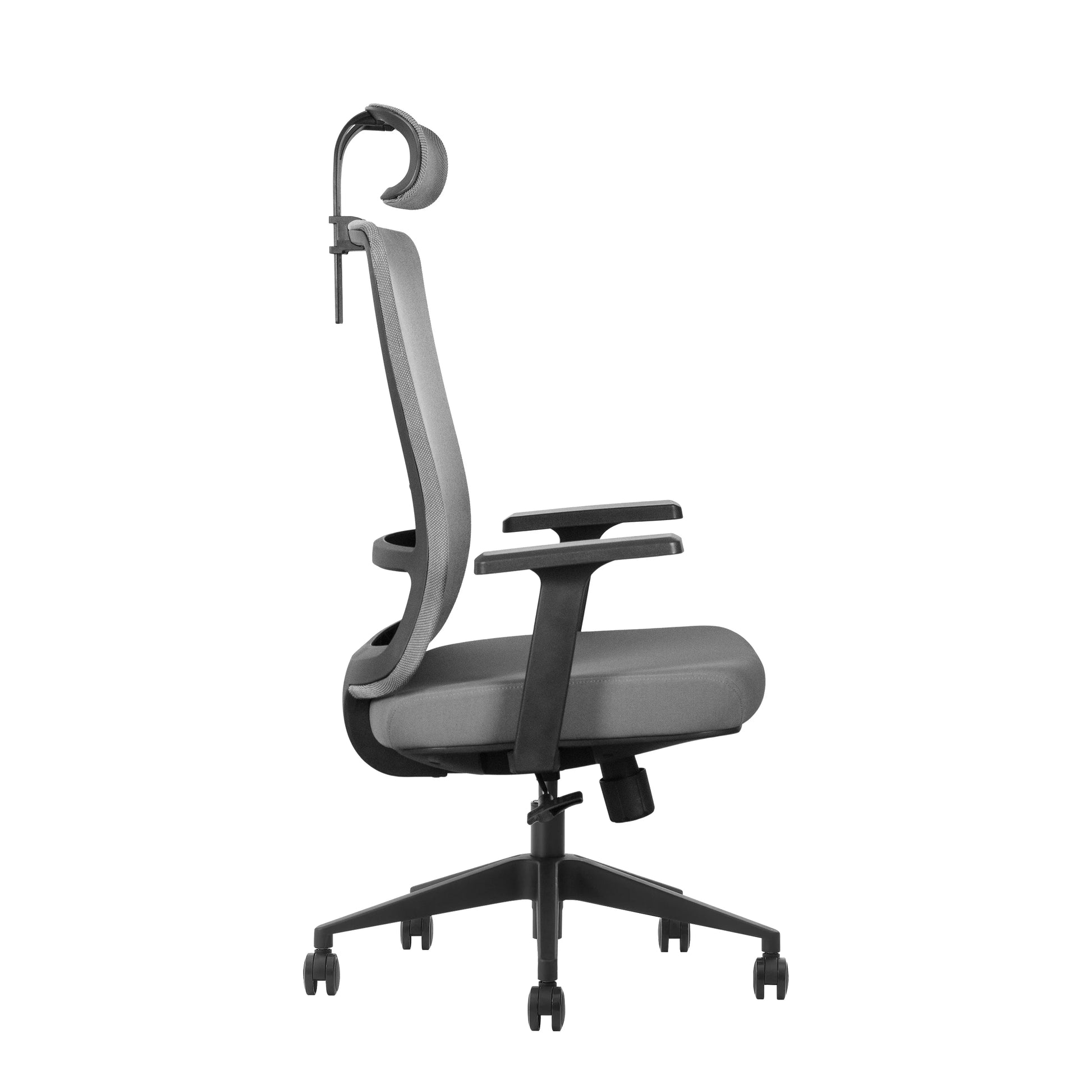 JMT-971530 Ergonomic Adjustable Office Chair with Mesh Backrest, Headrest, and Lumbar Support for Comfortable Seating