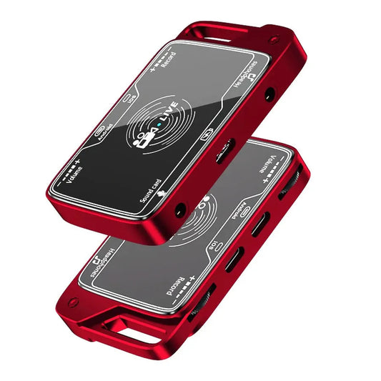 JMT-971594 2-in-1 Stereo Live Sound Card Converter for Mobile Devices with Charging and Microphone Streaming Adapter
