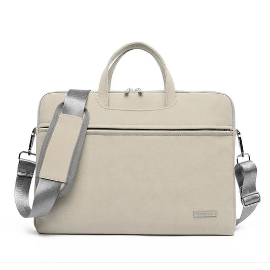 JMT-971594 Lightweight Portable 14/15.6 Inch Laptop Briefcase in PU Material with Adjustable Shoulder Strap