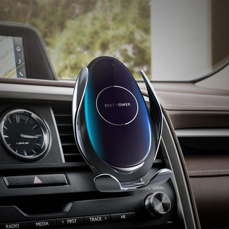 JMT-971786 Auto Induction Wireless Charger with Adjustable Phone Holder for Cars - 5W to 15W Fast Charging