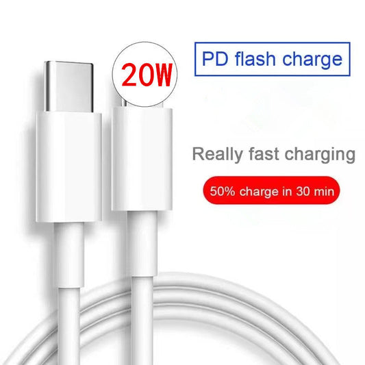 JMT-972106 Fast Charging USB-C Data Cable – 1m and 2m Lengths, 18W/20W Output, Compatible with Apple Devices