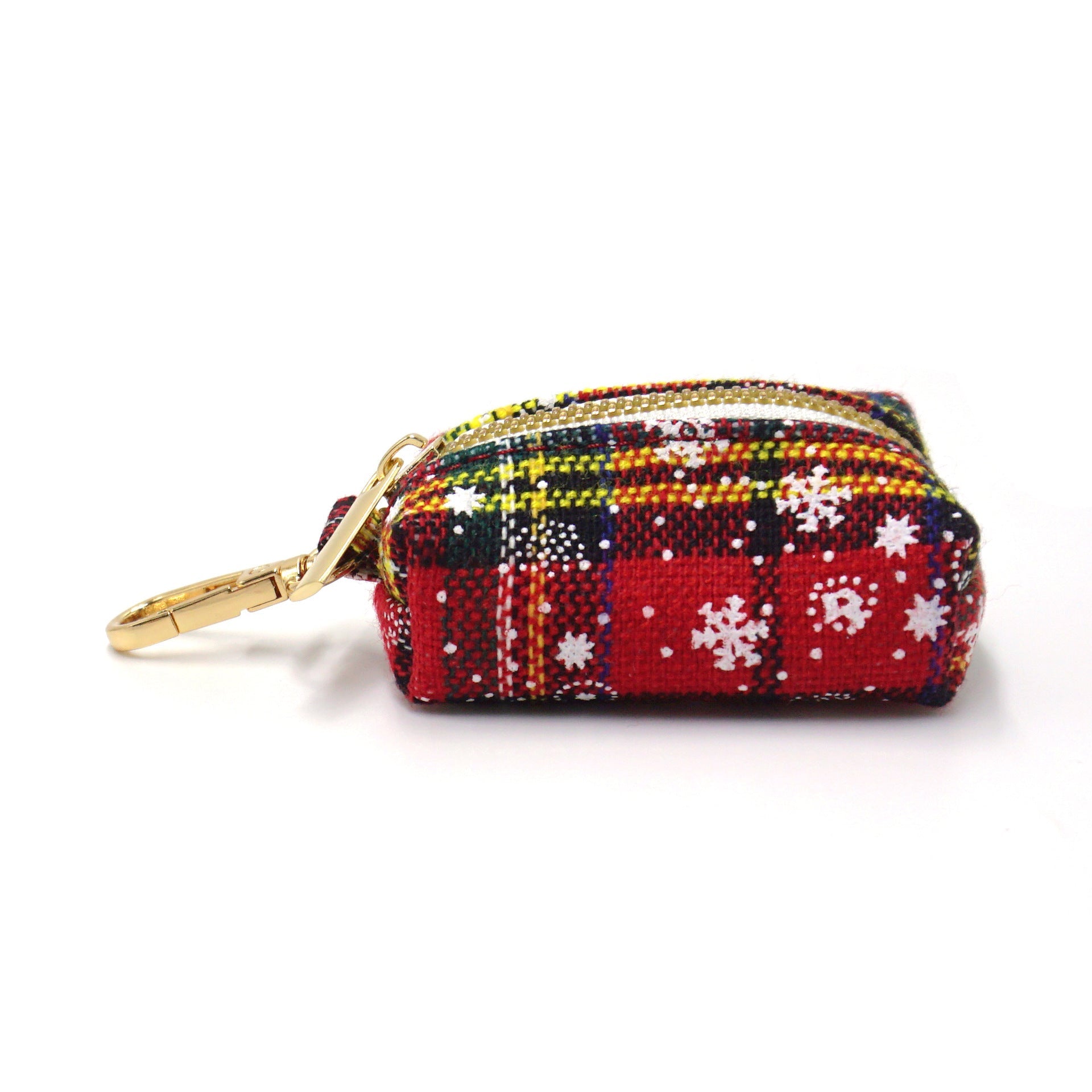 JMT-972106 Red Christmas Pet Collar and Leash Set with Bowknot and Chest Harness, Includes Waste Bag