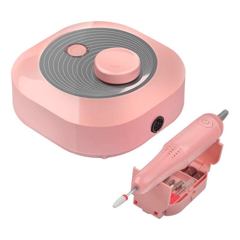 JMT-972234 Portable Electric Nail Polisher with One-Key Control and Multifunctional Bracket