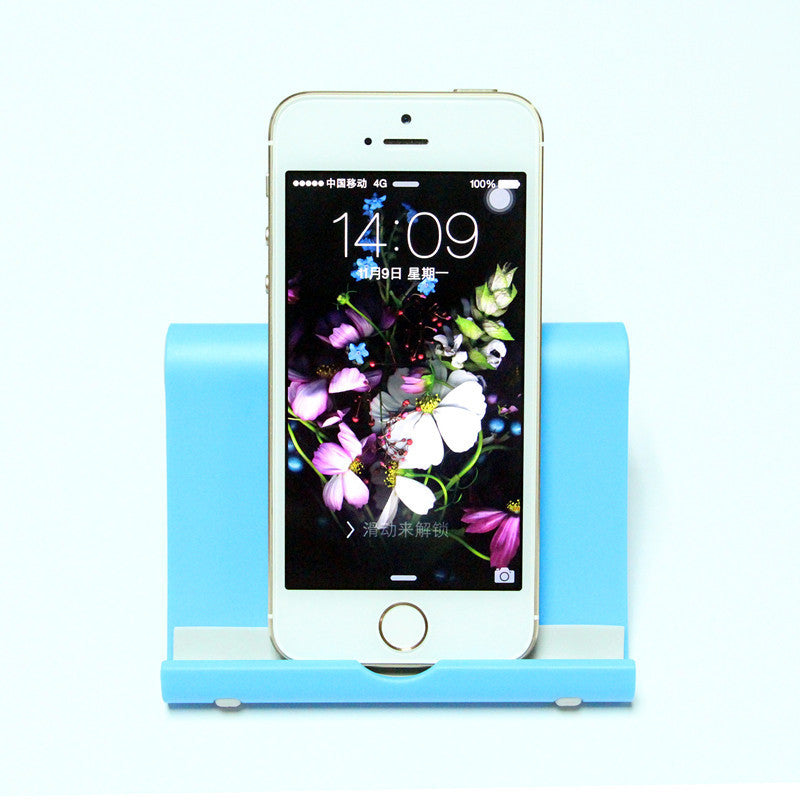JMT-972938 Foldable Anti-Slip Phone and Tablet Holder with Adjustable Viewing Angles and Silicone Pad