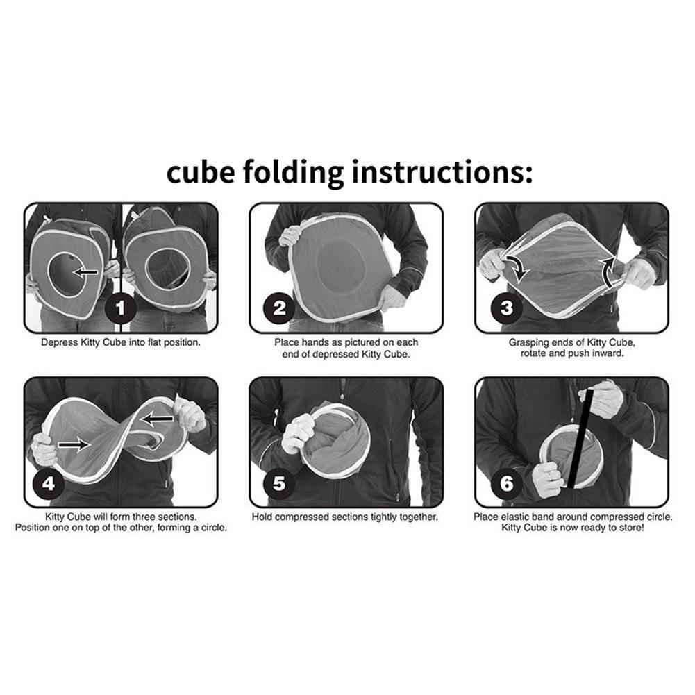 JMT-972938 S-Shaped Foldable Cat Tunnel Toy for Interactive Play and Exploration