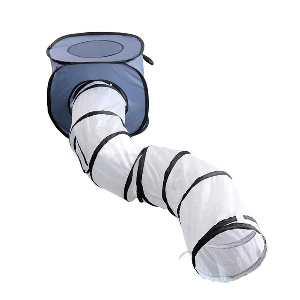 JMT-972938 S-Shaped Foldable Cat Tunnel Toy for Interactive Play and Exploration