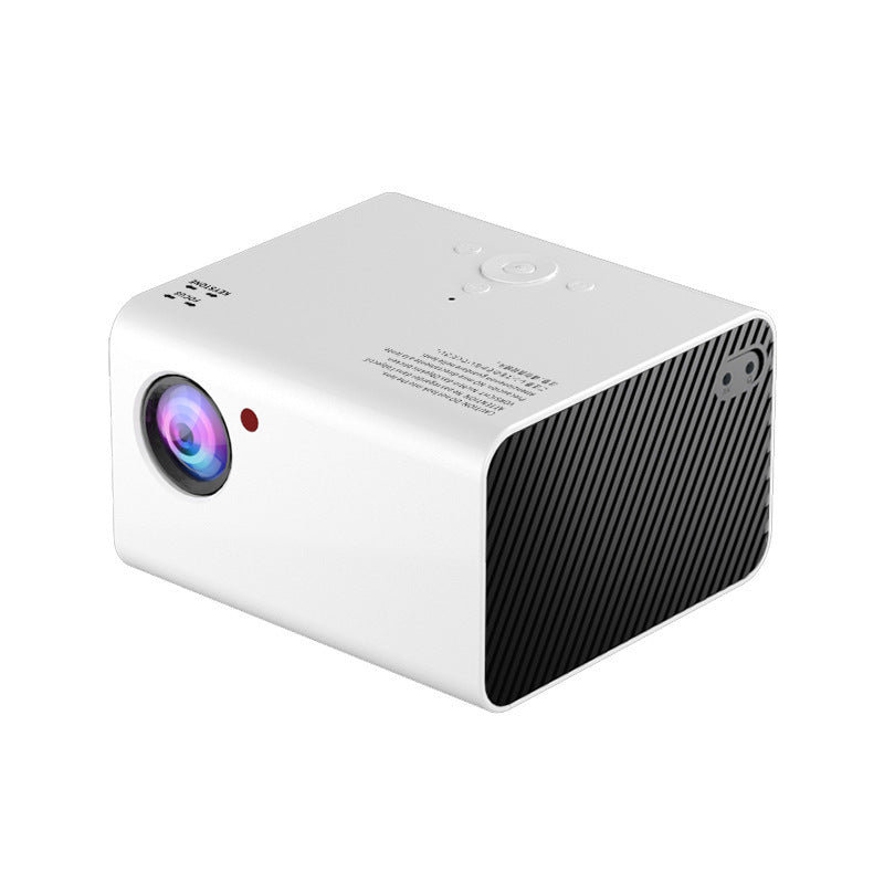 JMT-973258 1080P Full HD LCD Home Projector with Bluetooth and Built-in Speaker, Supports Multiple Formats and Screen Sizes