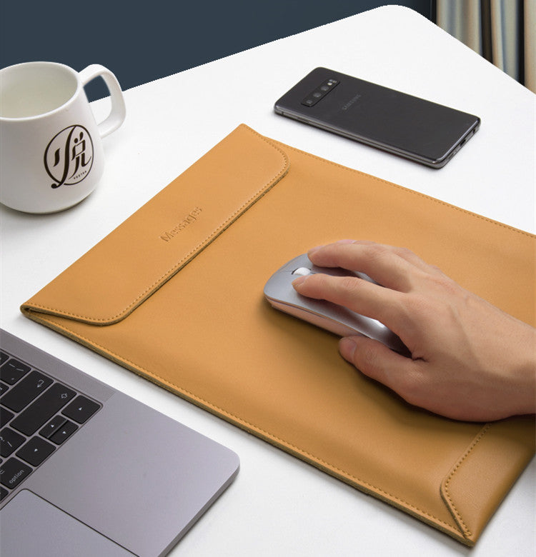 JMT-973258 PU Leather Notebook Envelope Bag - Multiple Sizes Available
