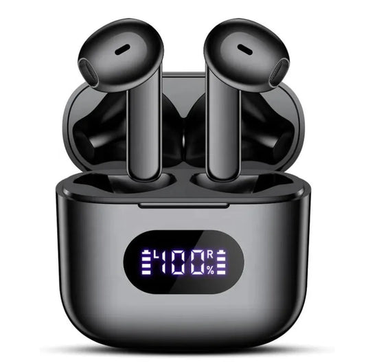 JMT-973258 Wireless Gaming Earbuds with LED Battery Display and Sport-Ready Design